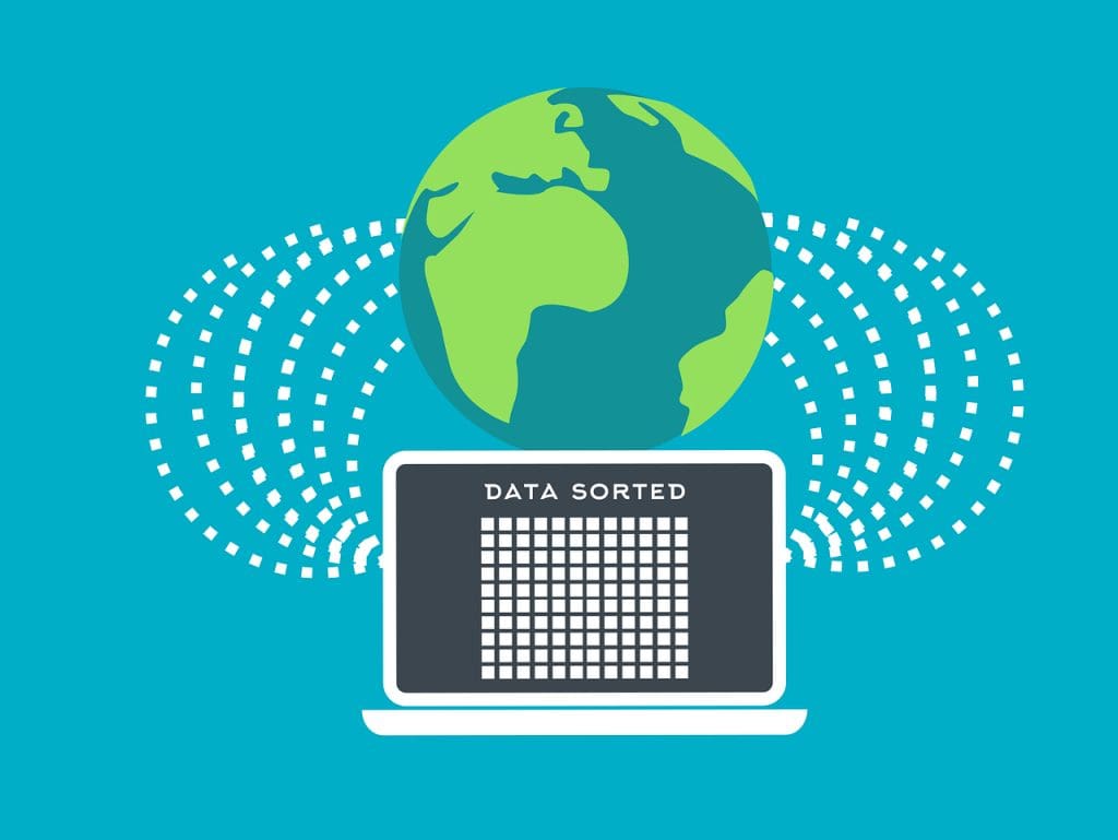 imagen prediseñada: difusión de información por el mundo