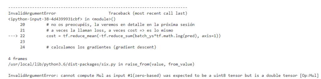 Descenso de gradiente en una red neuronal de TensorFlow 11 Descenso de gradiente en una red neuronal de TensorFlow