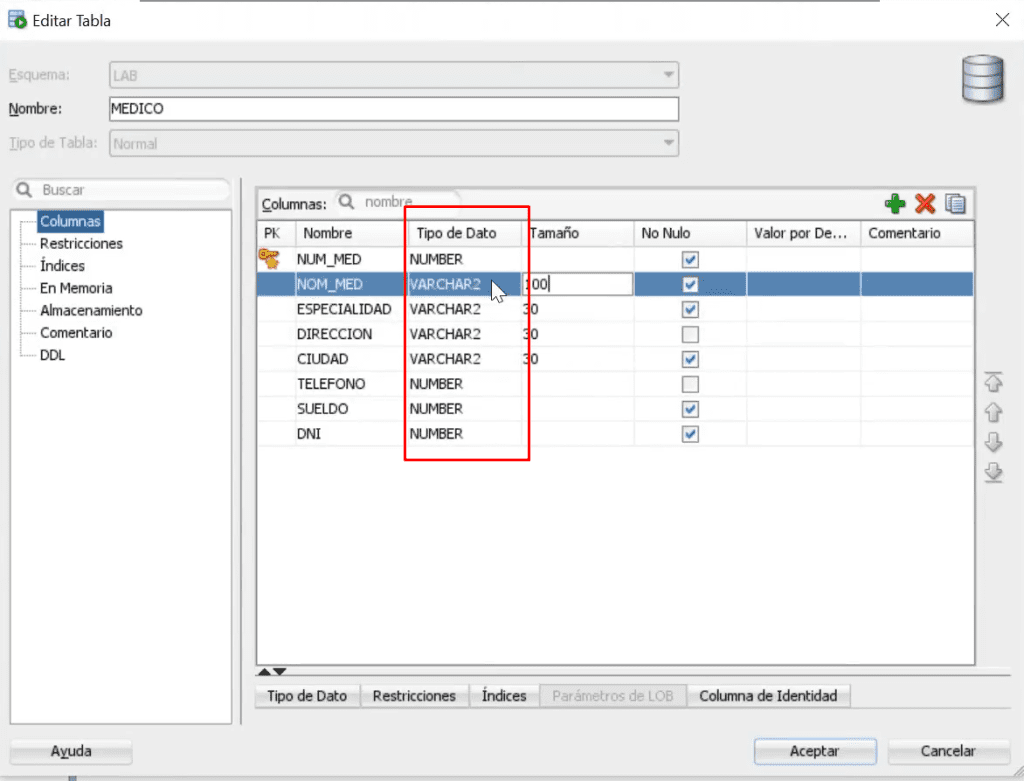 destino de carga en talend open studio: paso 10