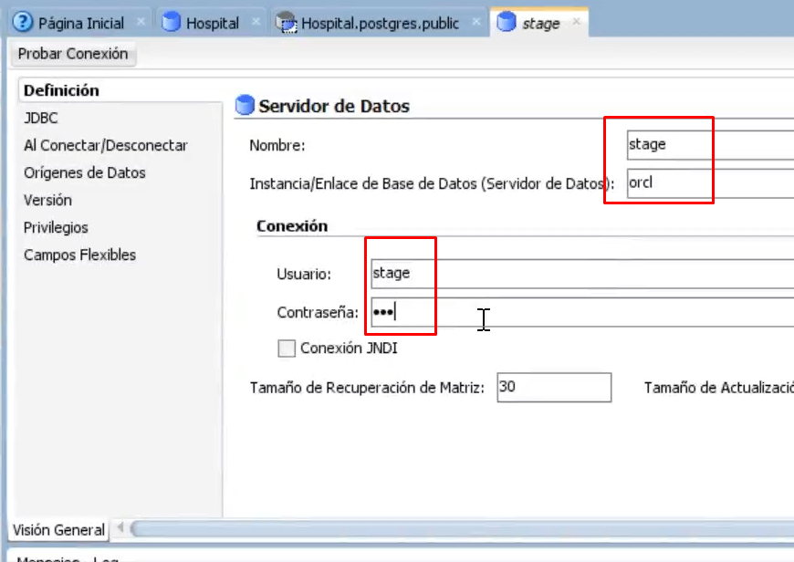 Crear una arquitectura física de destino en ODI 2 destino en ODI