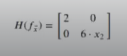 Calcular gradiente y matriz hessiana en R 5 matriz hessiana ejemplo 4