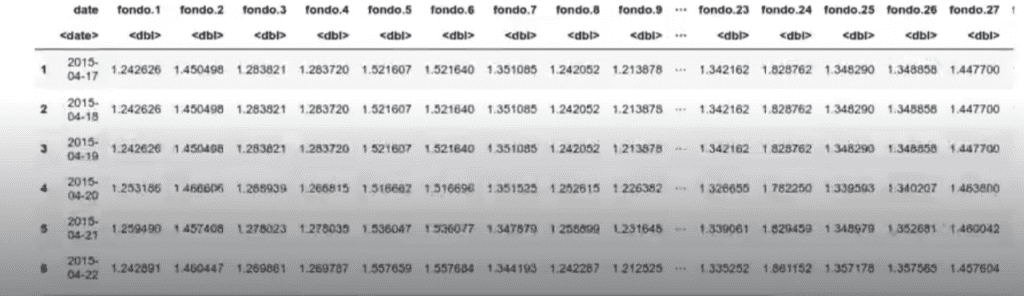 Ejemplo de cartera de fondo de inversión en R 9 fondo de inversión en R
