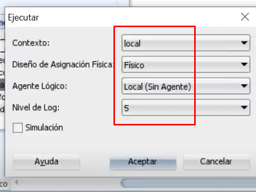 asignación en ODI: paso 10