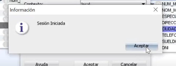asignación en ODI: paso 11