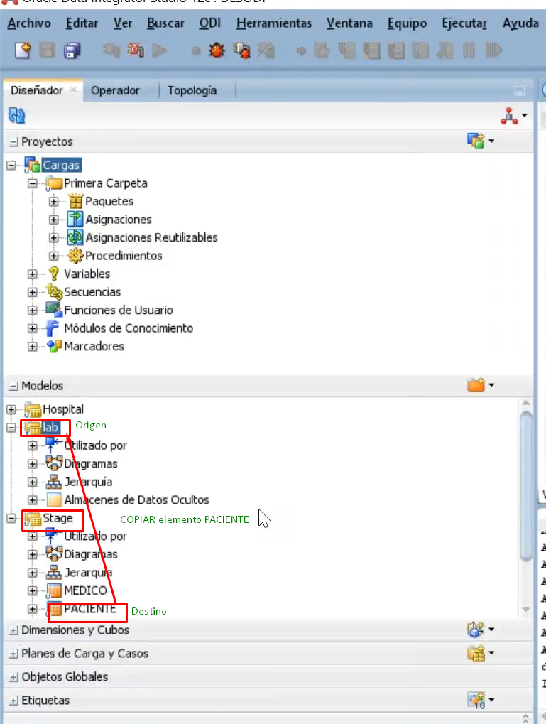Crear un modelo sin tabla en ODI 3 modelo sin tabla en ODI