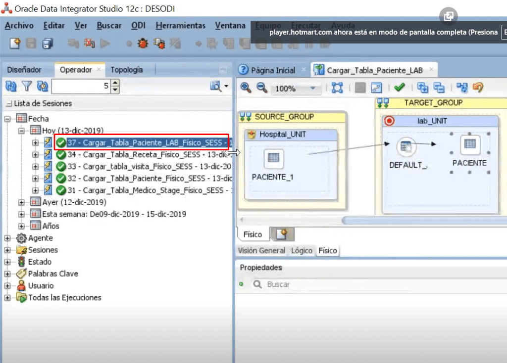 Crear un modelo sin tabla en ODI 10 modelo sin tabla en ODI