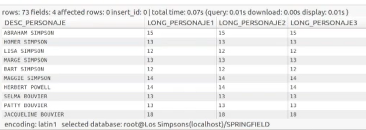 funciones para string en SQL