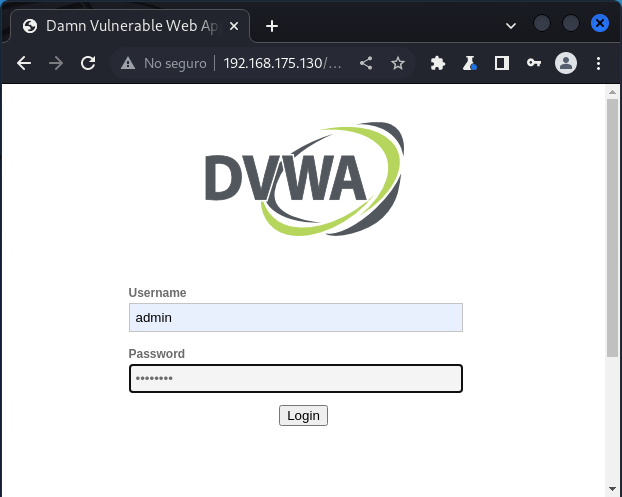 Ataque CSRF en DVWA