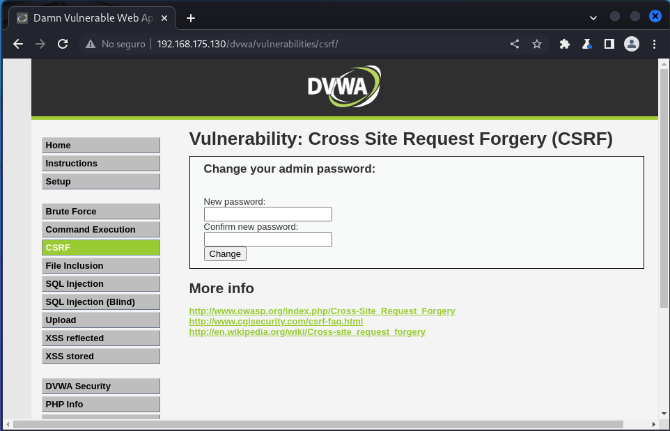 Ejemplo de cross-site request forgery 5 Ejemplo de cross-site request forgery