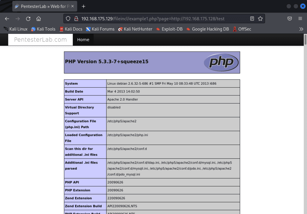 remote file inclusion