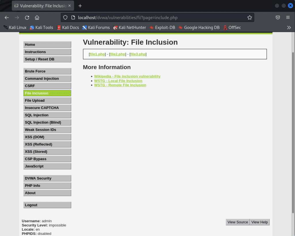 Tutorial de Local File Inclusion