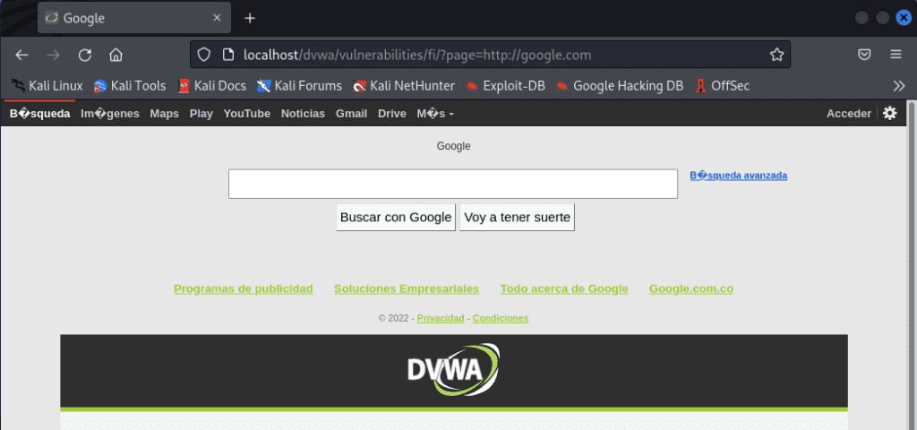 Tutorial de Local File Inclusion