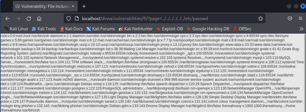 Tutorial de Local File Inclusion