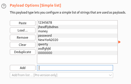 Ataque de fuerza bruta con Burp Suite 5 Ataque de fuerza bruta con Burp Suite