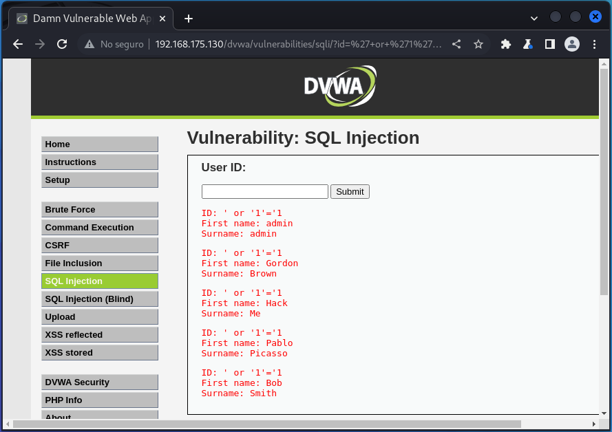 Cómo hacer un ataque de inyección SQL