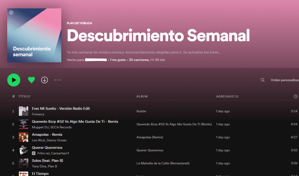 Machine learning en el día a día: spotify