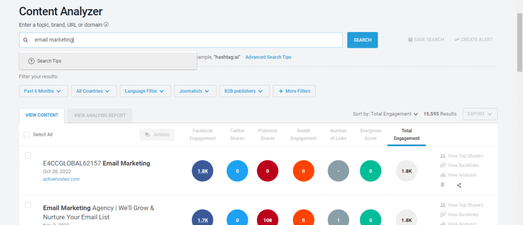 Para qué sirve buzzsumo