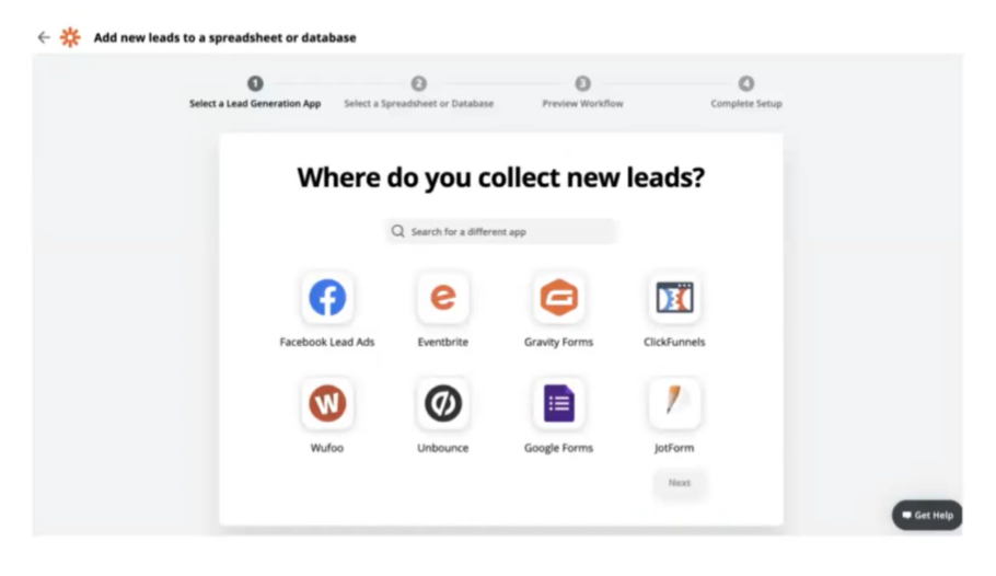 Funcionamiento de Zapier como ejemplo de onboarding en marketing 3 La página zapier como ejemplo de onboarding
