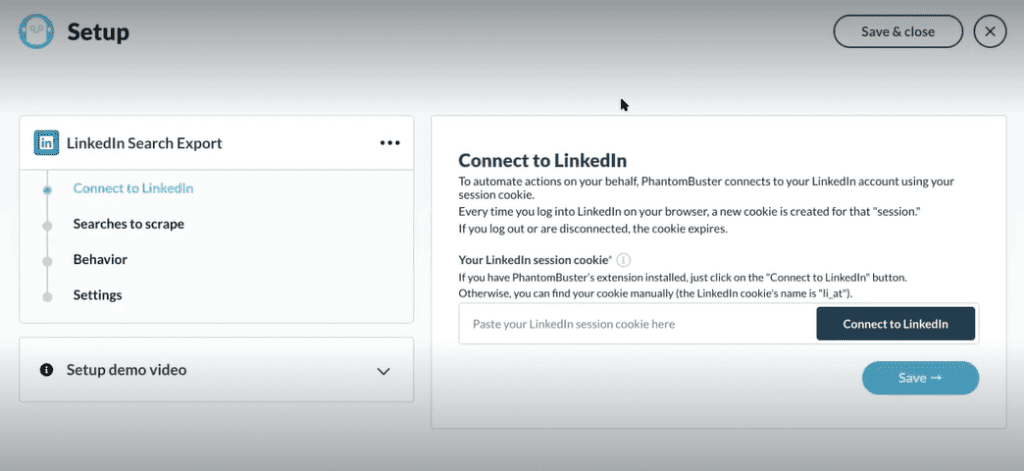 ¿Cómo utilizar LinkedIn para Phantombuster? 2 ¿Cómo utilizar LinkedIn para Phantombuster?