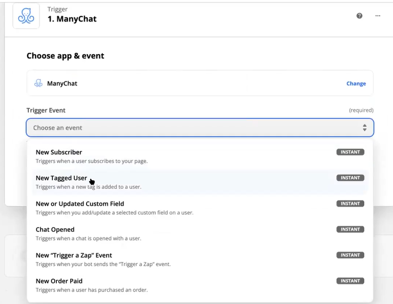 ¿Cómo hacer un zap con Manychat? 2 ¿Cómo hacer un zap con Manychat?