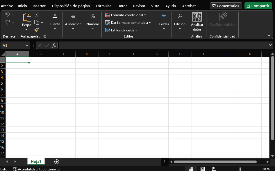 Básicos de la anatomía de Excel para marketing 1 Básicos de la anatomía de Excel para Marketing