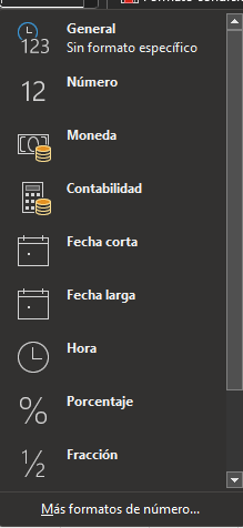 Funcionalidades de Excel en la sección de inicio 7 funcionalidades de Excel en la sección de inicio