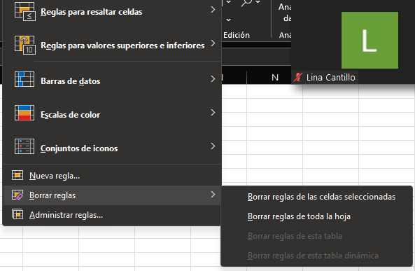 6 reglas de formatos en Excel 11 reglas de formatos en Excel