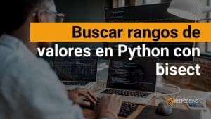 Rango de valores en Python con bisect