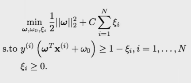linealmente no separable de SVM