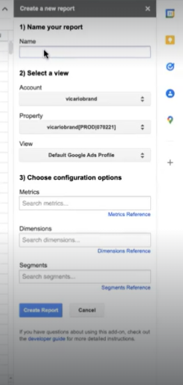 Test de descarga de plugin de Google Analytics