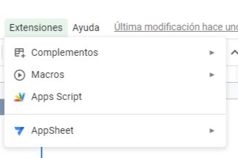 Diferencia entre detalles de Excel y detalles de Google Sheets