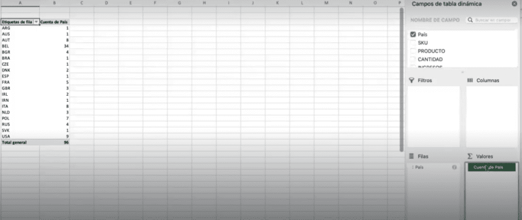 Ejercicio práctico de estadística descriptiva