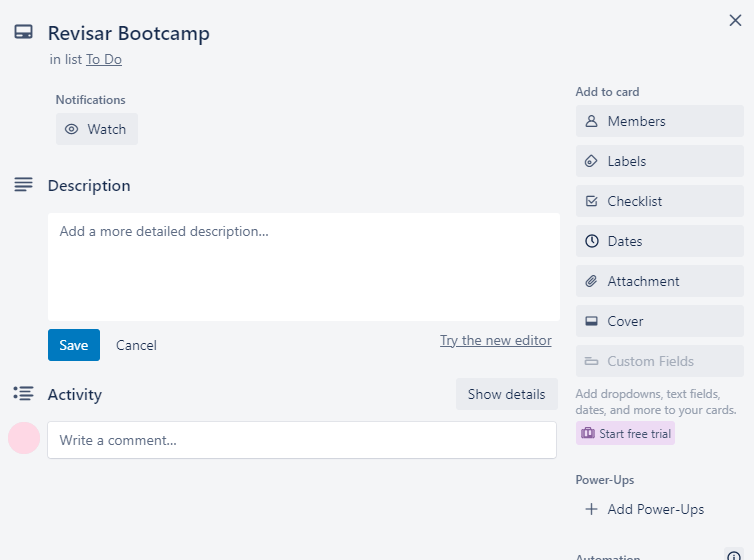 ¿Cómo lucen los tableros de Trello? 5 ¿Cómo lucen los tableros de trello?