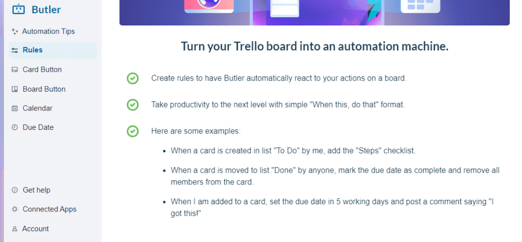 Automatizaciones en trello