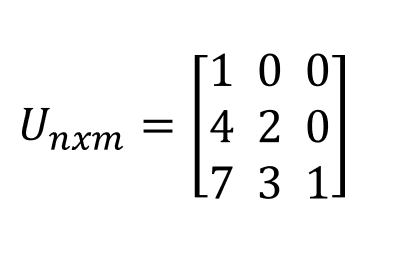 Tipos de matrices