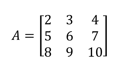 ¿Qué es una matriz? 1 matriz
