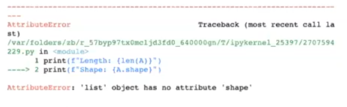 matrices en Python