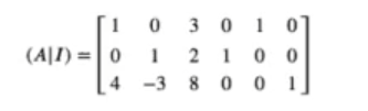 Matriz inversa usando Gauss