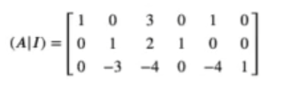 Matriz inversa usando Gauss