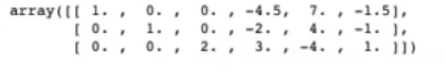 Matriz inversa usando Gauss