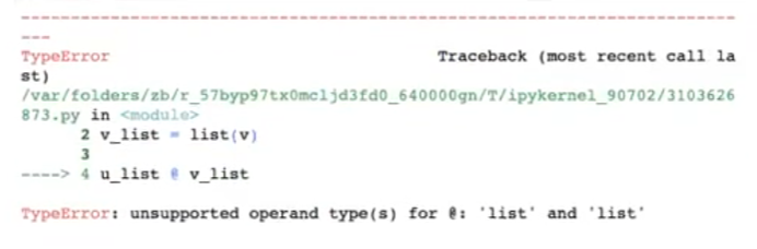 Ejemplo del producto escalar en Python 10 producto escalar en Python