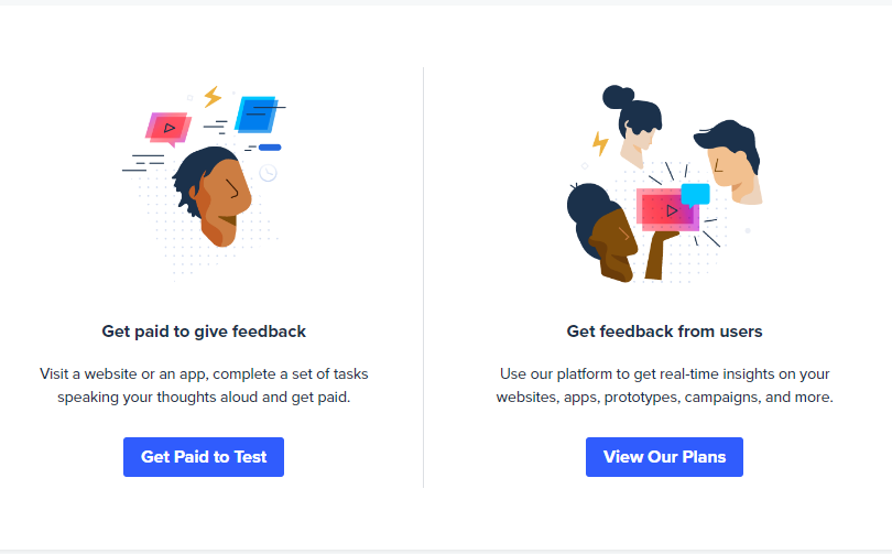 Plataforma User Testing: interfaz gráfica y funcionalidades 2 plataforma User Testing