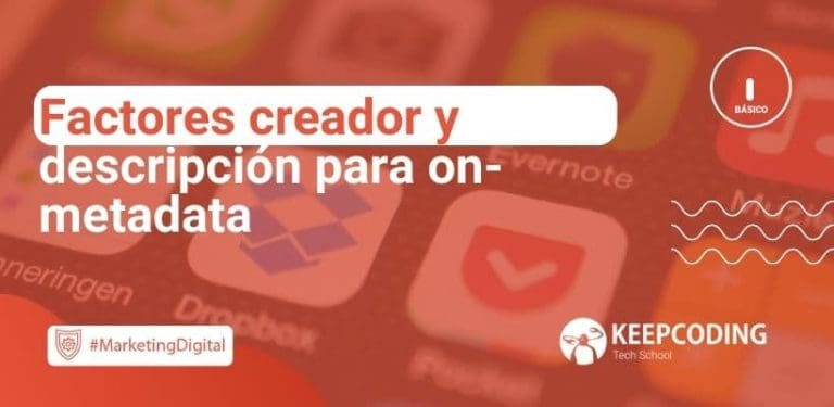 creador y descripción para on-metadata
