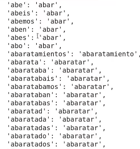 Lematización en Python 1 Lematización en Python