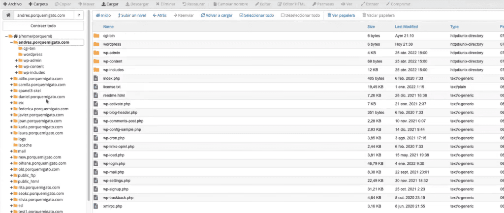 ¿Cómo preparar el hosting en cPanel? 8 ¿Cómo preparar el hosting en cPanel?