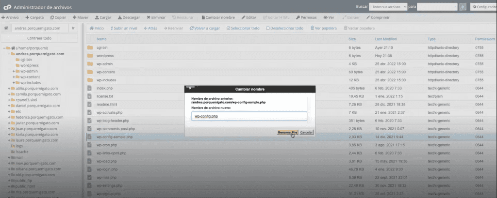 ¿Cómo preparar el hosting en cPanel? 9 ¿Cómo preparar el hosting en cPanel?