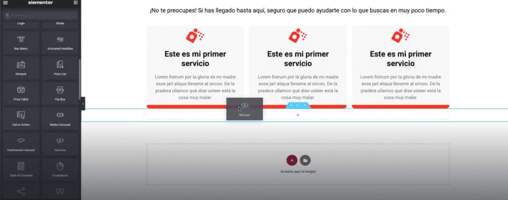 Mi primer wordpress con elementor