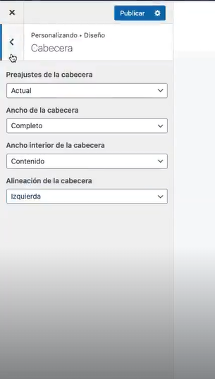 Personalizar tu primer sitio en wordpress