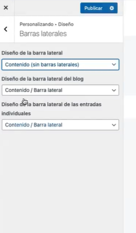 Personalizar tu primer sitio en wordpress