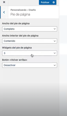 Personalizar tu primer sitio en wordpress